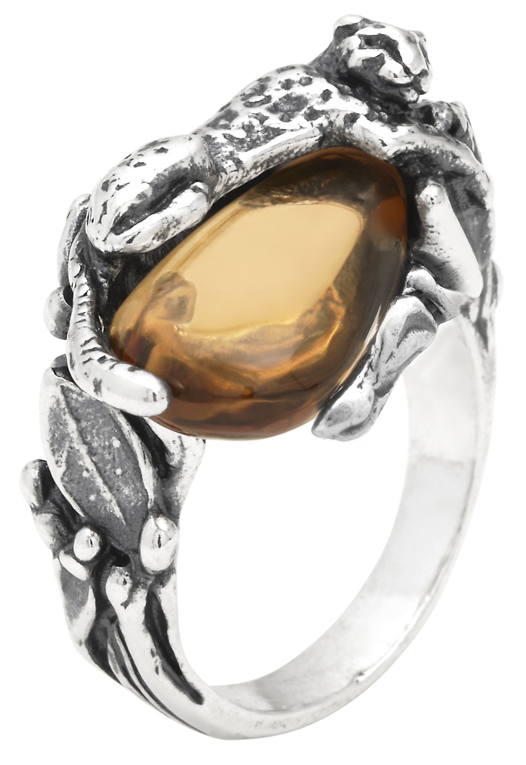 Giovanni Raspini -  Anello Goccia Leopardo Mis. 14 Ref. 12410/14 - GIOVANNI RASPINI