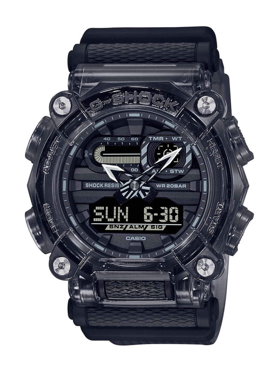 Orologio Casio G-Shock Black Skeleton Ref. GA-900SKE-8AER - CASIO
