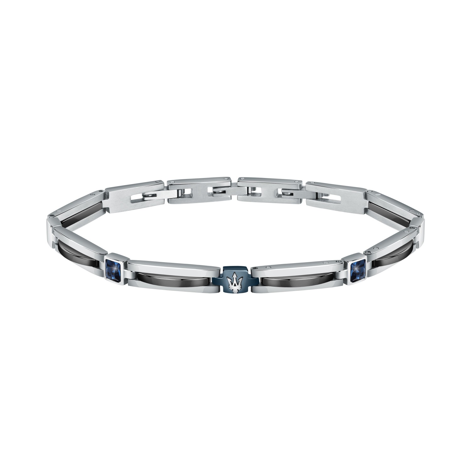 Bracciale da uomo Maserati Ceramic in Acciaio - JM223ATZ20 - MASERATI
