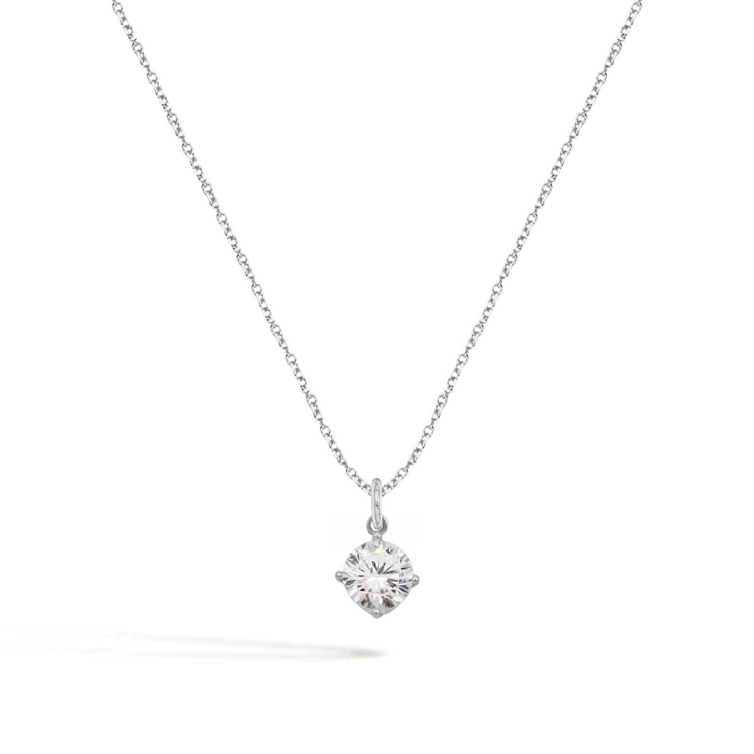 Collana Luce in Oro 9 Kt e Zirconi  Ref. C0335B9 - FACCO