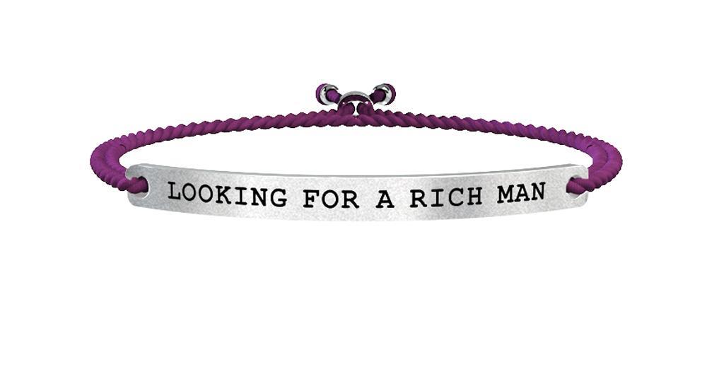 BRACCIALE KIDULT - Love Looking for a rich man Ref. 731150 - KIDULT