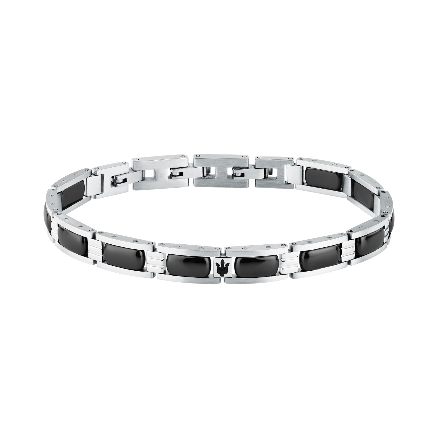 Bracciale da uomo Maserati Ceramic in Acciaio - JM426ATZ102 - MASERATI