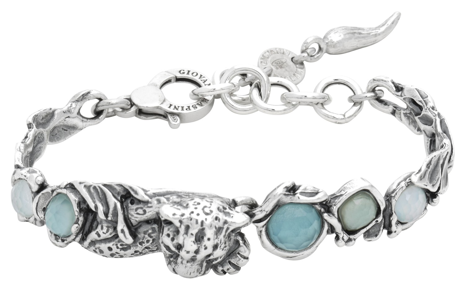 Giovanni Raspini - Bracciale Blue Jaguar Ref. 12684 - GIOVANNI RASPINI