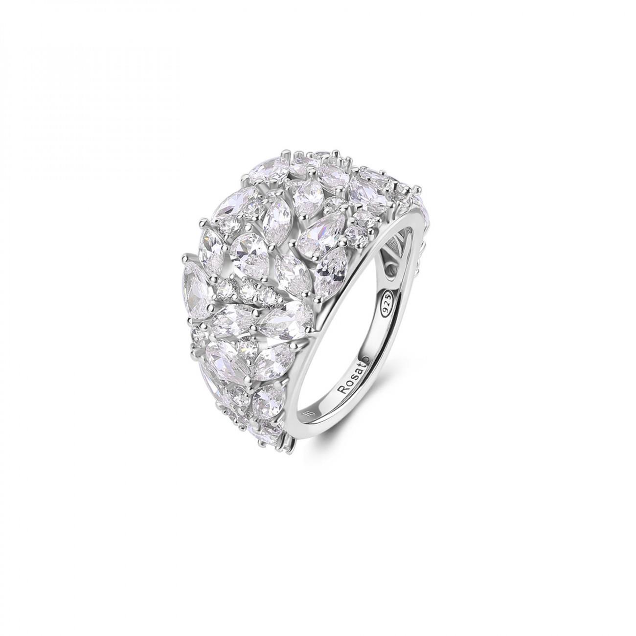 Anello Rosato - Gemma Mis. 16 Ref. RZGE48C - ROSATO