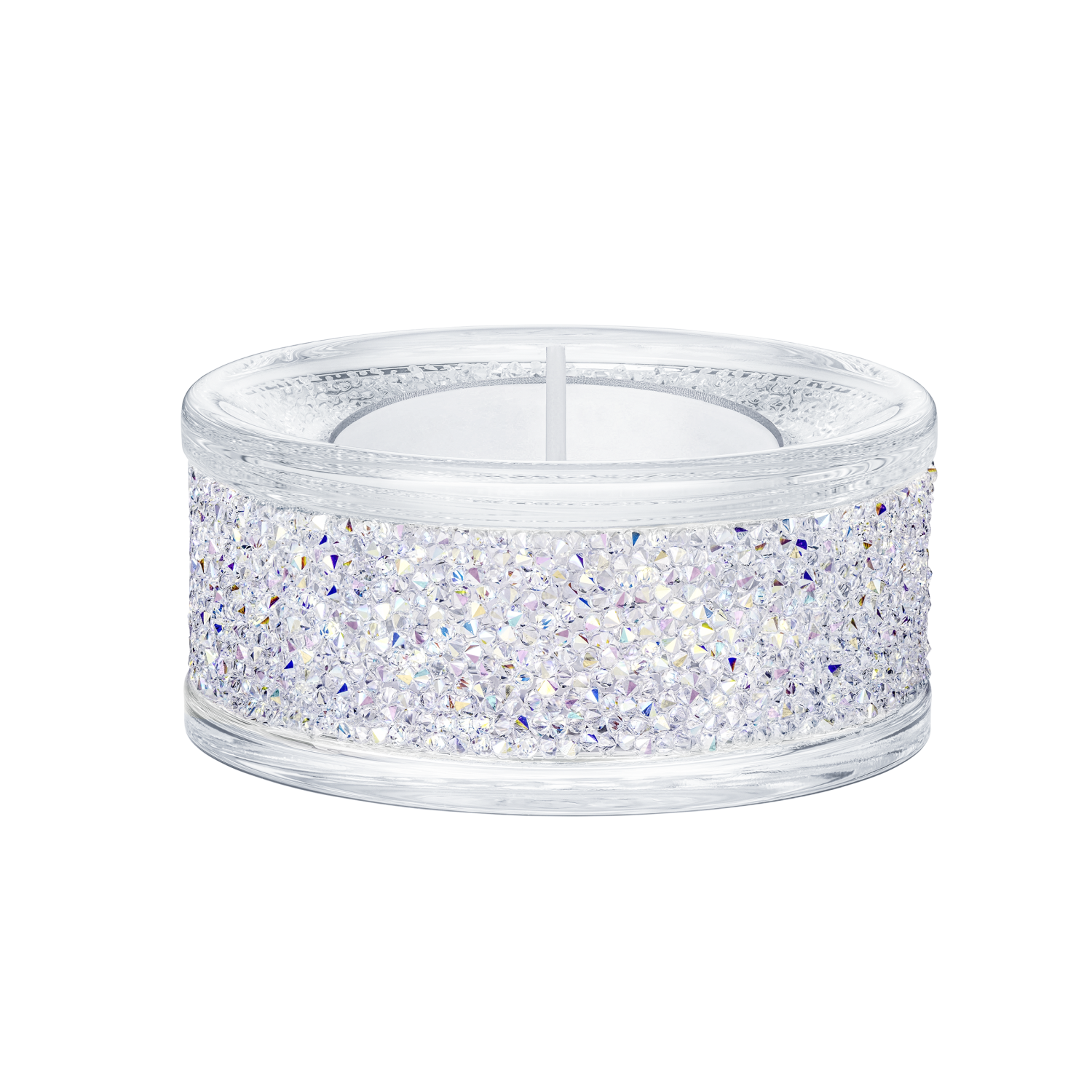 Swarovski - Portacandele Shimmer, Crystal AB Ref. 5428722 - SWAROVSKI