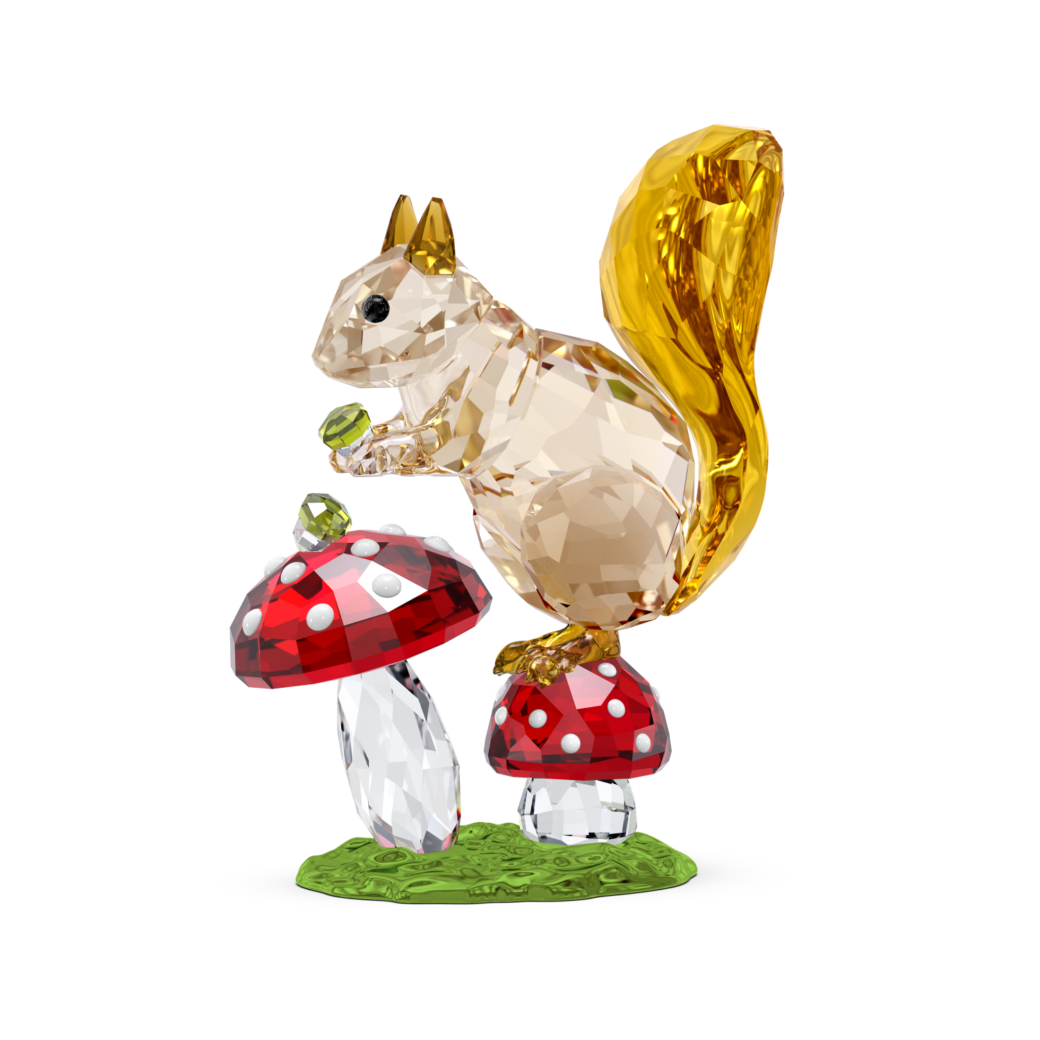 Swarovski - Idyllia Scoiattolo e Funghi Ref. 5684343 - SWAROVSKI