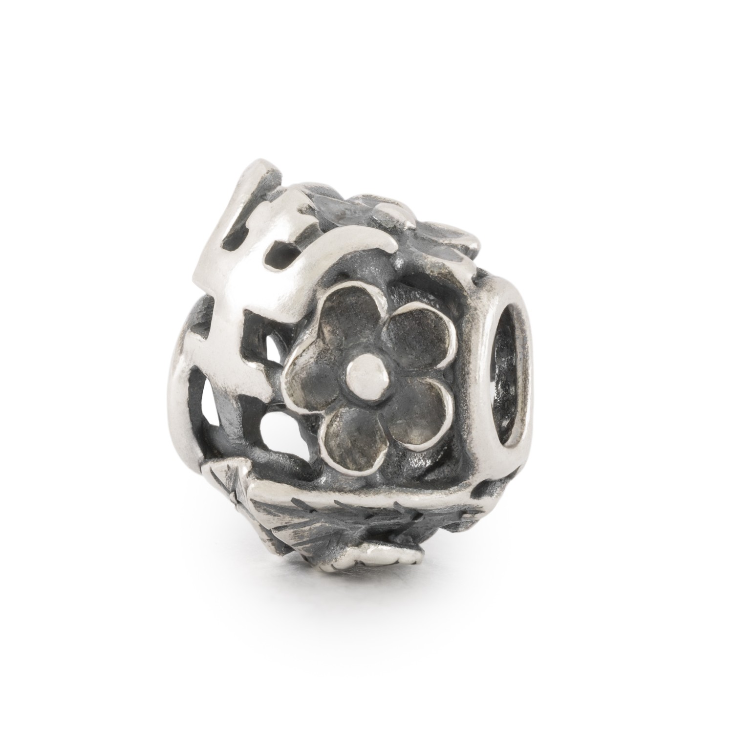 Trollbeads in Argento - Longevity Fiori Ref. TAGBE-50047 - TROLLBEADS