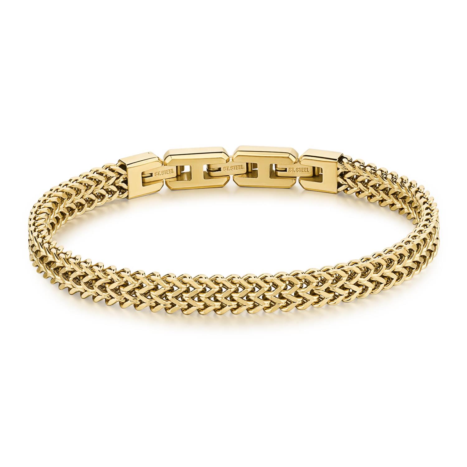 Brosway - Bracciale INK in acciaio e pvd oro Ref. BIK100 - BROSWAY