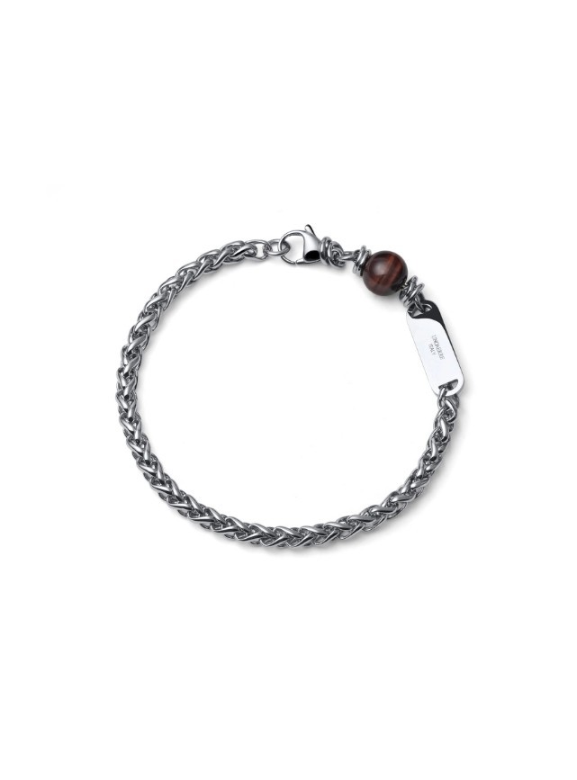 UNOAERRE - Bracciale in Acciaio Aeternum con Occhio di Tigre Ref. 4303 - UNOAERRE