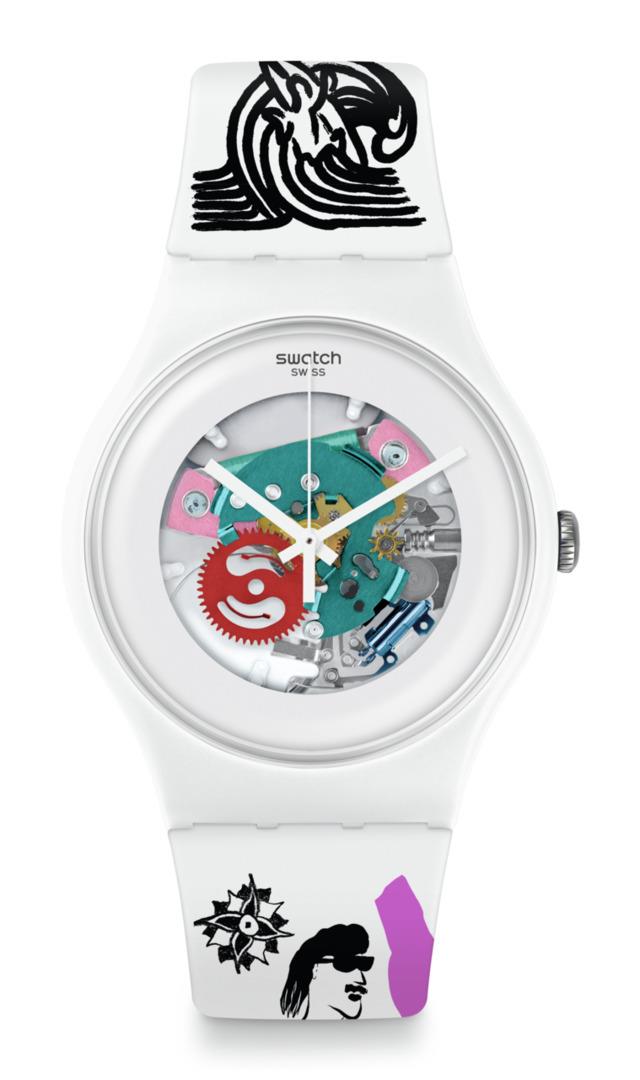 Orologio Swatch WHITE LACQUERED Ref. SUOW100 - SWATCH