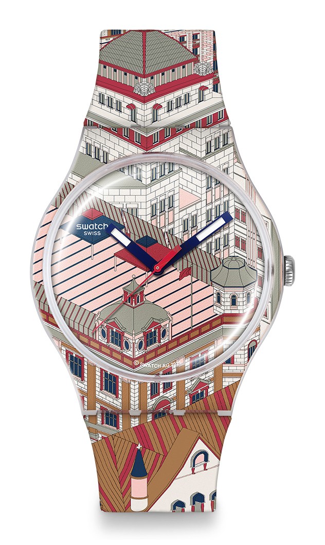 Orologio Swatch BUND-ASTIC Ref. SUOZ371 - SWATCH
