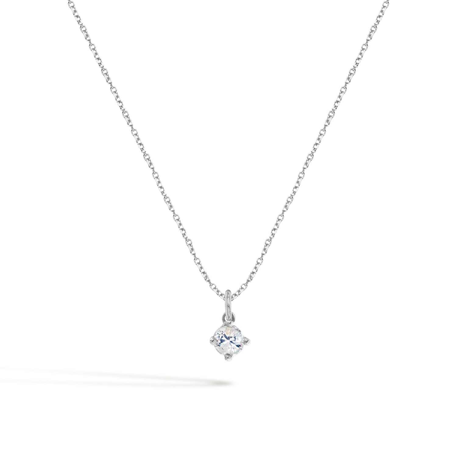 Collana Luce in Oro 9 Kt e Zirconi  Ref. C0173B9 - FACCO