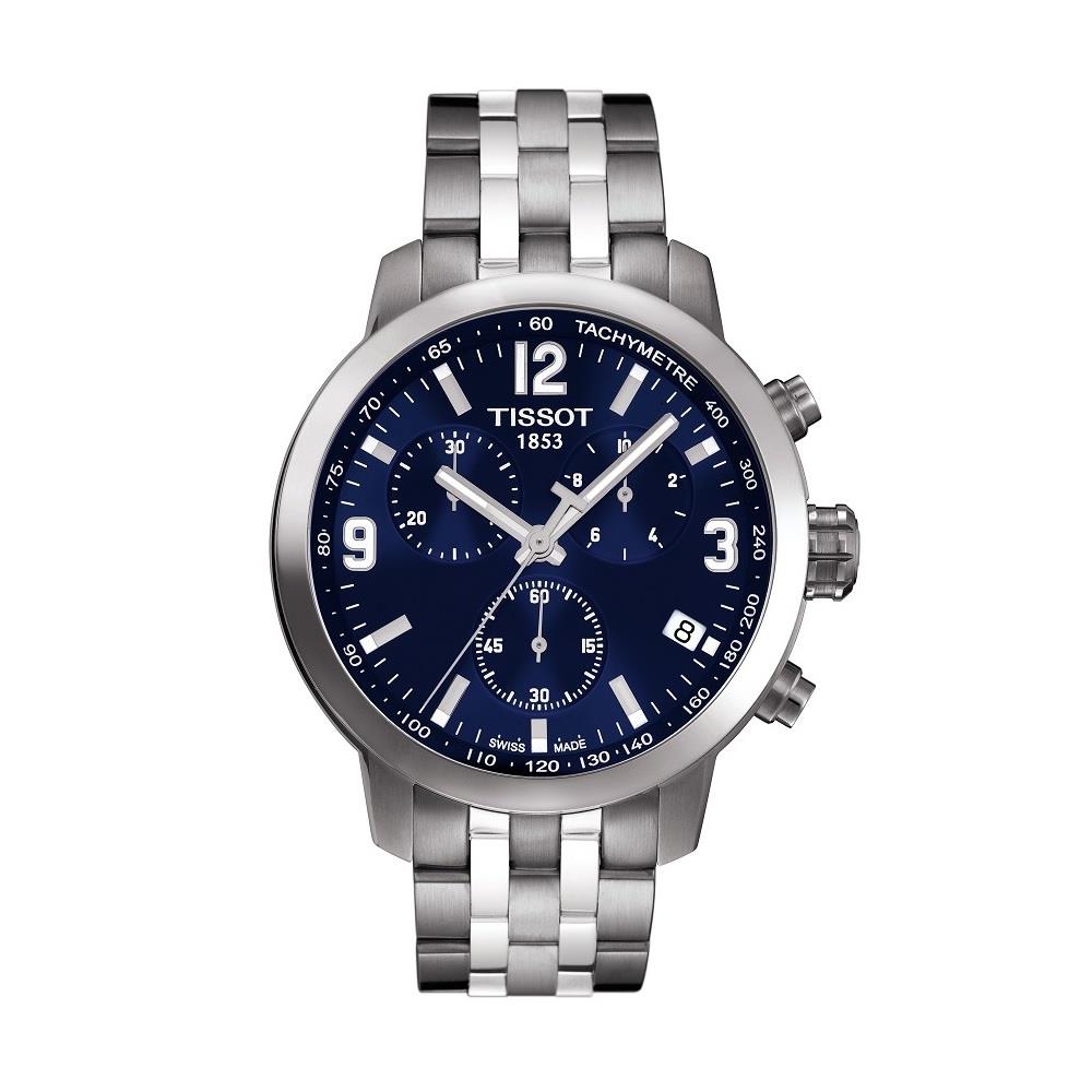 T-PRC 200 U CHR QTZ BRC Q.BLU - TISSOT