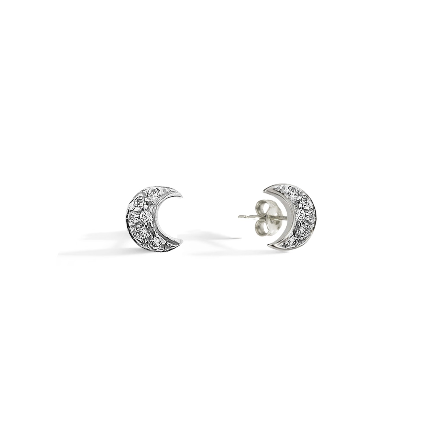 Orecchini Luna in Oro 9 Kt  Ref. 764118 - FACCO